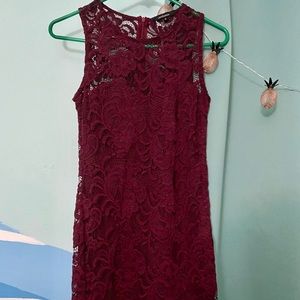 LACY MINI DRESS